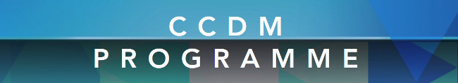 Visit the CCDM Programme website Visit the CCDM Programme website